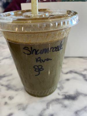 Shamrock smoothie