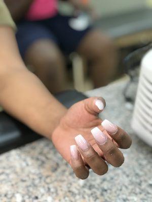 #Ombrenails