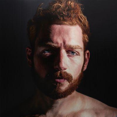 Artist: Nathan Brad Hall
Title: Wait for Me
Medium: oil on canvas
Size: 75 x 75 inches