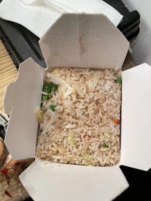 Vegetable fried rice