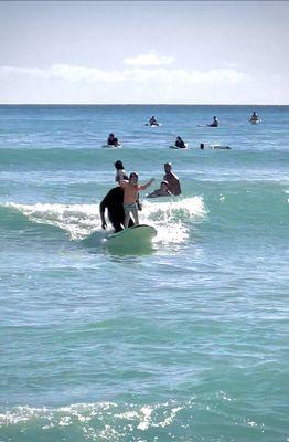 Hawaiian Boy Surf School