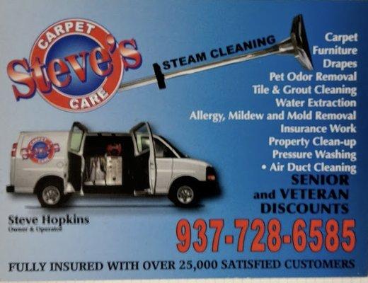 Steve's Carpet Care