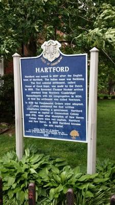 Hartford Historical Marker