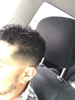 Nice fade by Kevin