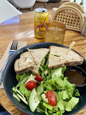 Classic Turkey Sandwich, Garden Salad