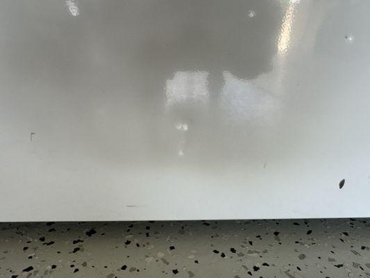 Dented freezer