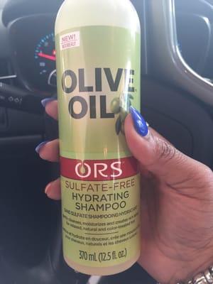 ORS sulfate free shampoo