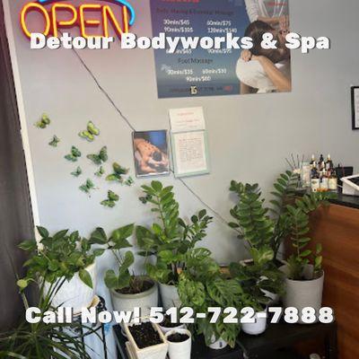 Welcome to Detour Bodyworks & Spa