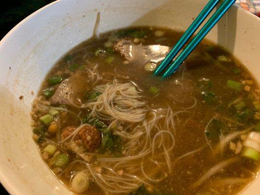 Kuay Teow: 5 Spice Broth with Duck