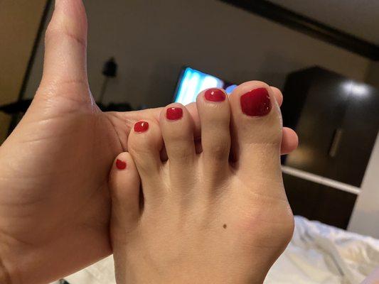 Regular spa pedicure for $35!