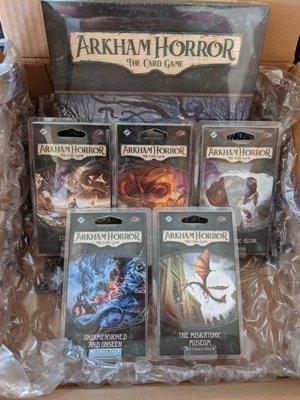 Ordered Dunwich Legacy and 5 out of 6 mythos packs. GREAT prices and fast shipping!