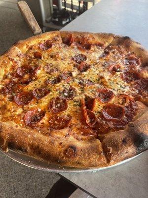 Pepperoni pizza