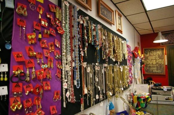 accessories wall.