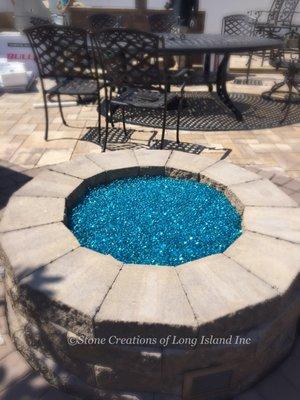 Long Island Firepits -Outdoor Living by www.stonecreationsoflongisland.net - (631) 678-6896