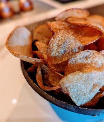 Potato chips fried in grass-fed wagyu beef tallow