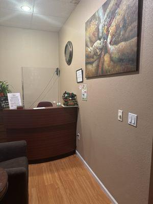 front desk