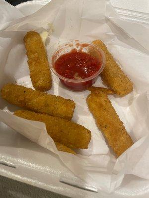 Mozzarella Sticks were made really well