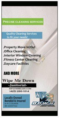 Wipe Me Down Janitorial