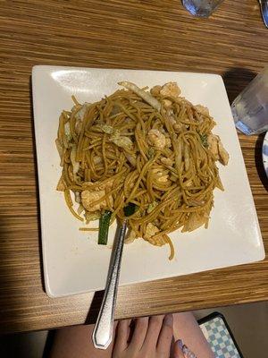 chicken lo mein