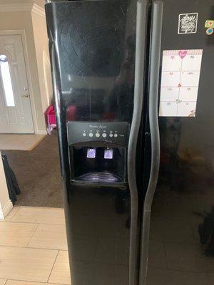 Frigidaire refrigerator repair ice dispenser