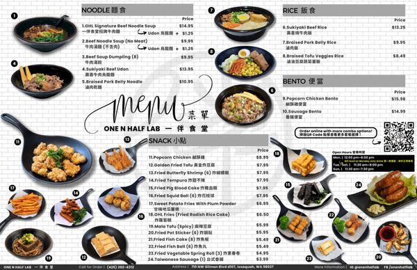 Food Menu