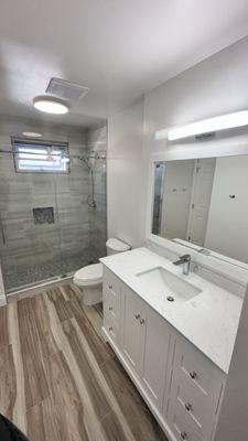 Bathroom remodeling