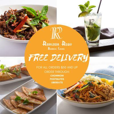 Order direct and redeemed a free delivery!