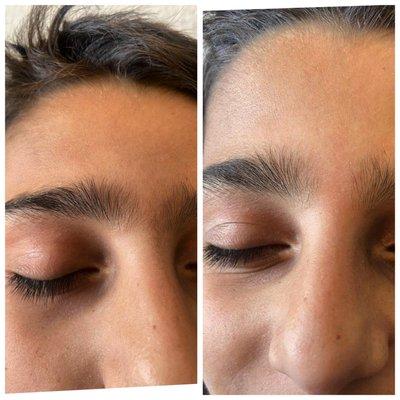 Natural brow shape for Teens available