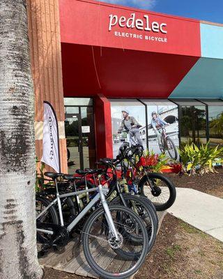 Store front of pedelec Electric Bicycles