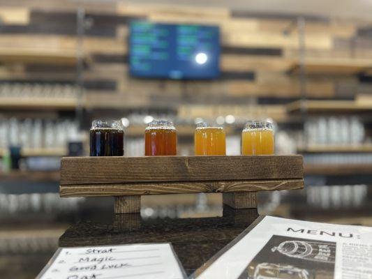 Beer flight