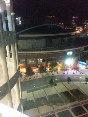 Bobcats arena is right across 5th Street