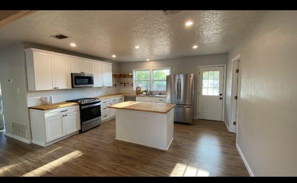 Kitchen remodel.