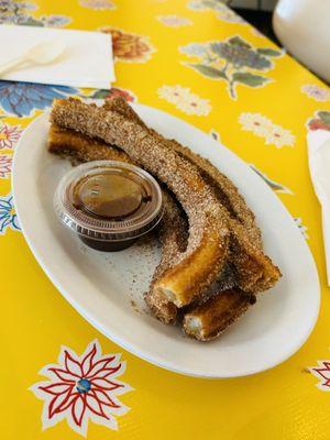 Churros with Cajeta