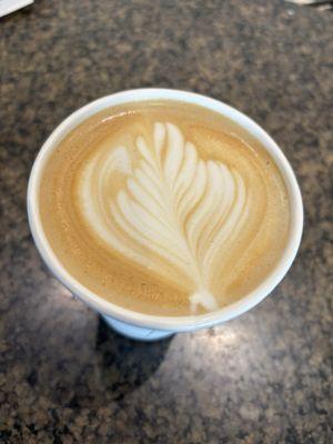 "Medium" Latte (12 oz: $6.50)