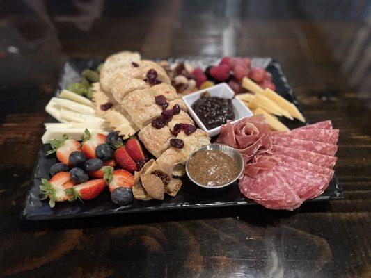 Cheese platter for two