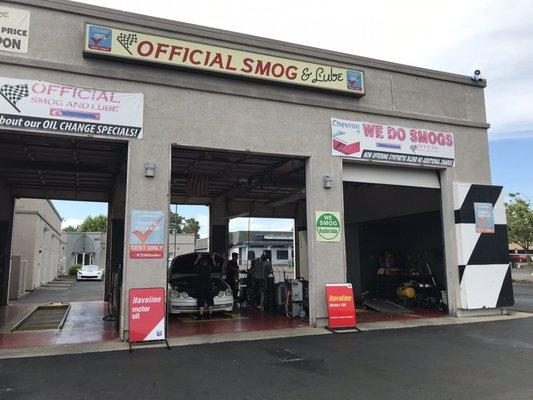 Return here for another outstanding service.  Thank you Official Smog and Lube for the hook up.