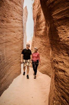 Slot canyon