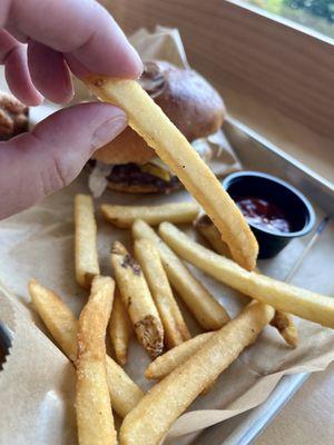 The perfect fries, always!! And I rarely love fries