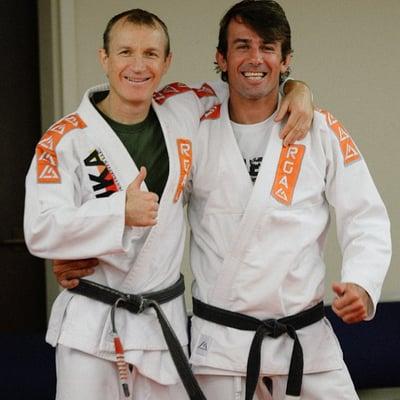 Master Rilion Gracie and Professor Romulo Reis!