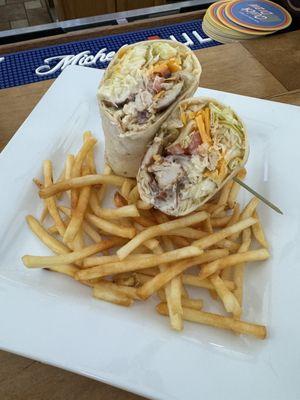 Chicken, bacon, ranch wrap