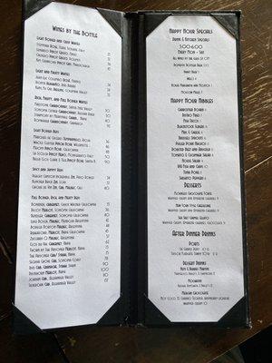 Drink Menu