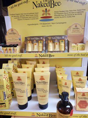 The Naked Bee products.