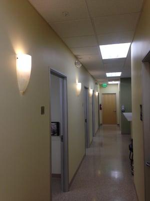 Built from the ground up, we have all new exam rooms that are well-kept and ready to go!