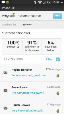 Reviews elsewhere tell a different story. Check our filtered reviews to see many that yelp hides.