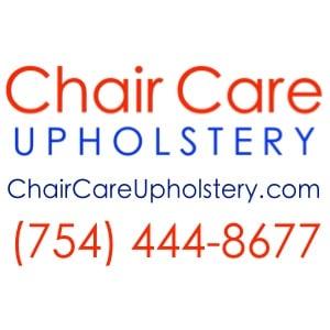 Welcome to Chair Care Upholstery. One-Stop-Shop for all upholstery needs. Call now 754.444.8677 so that we can help right away