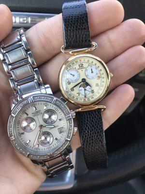 Invicta and Movado