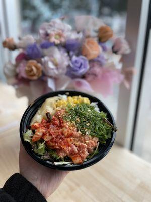 Custome spicy Ahi Tuna Bowl