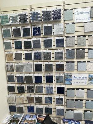 Some of their tile samples