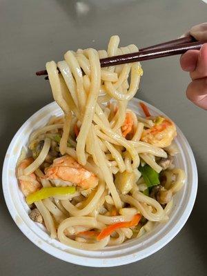 Shrimp Yaki Udon