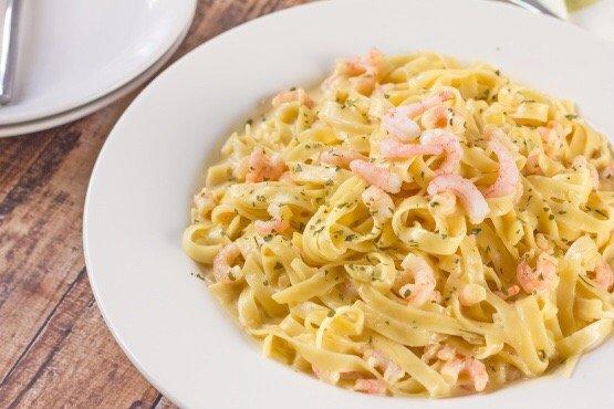 Shrimp Alfredo